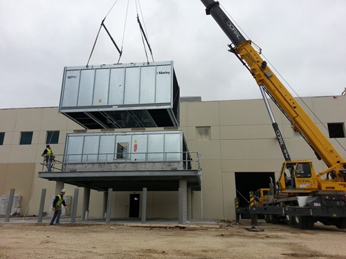 Heavy Equipment Installation at a Bottling Plant